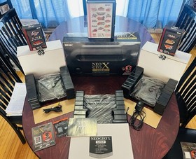 RARE SNK Neo Geo X Gold Limited Edition Complete Set See Description (AS IS)