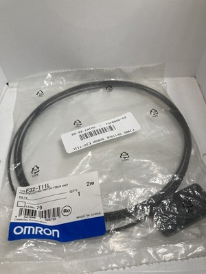OMRON E32-T11L PHOTOELECTRIC SWITCH FIBER UNIT 2M CABLE NIB