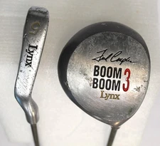 Lynx Fred Couples Boom Boom Junior Golf Clubs 3 Wood 5 Iron RH Stainless Shafts