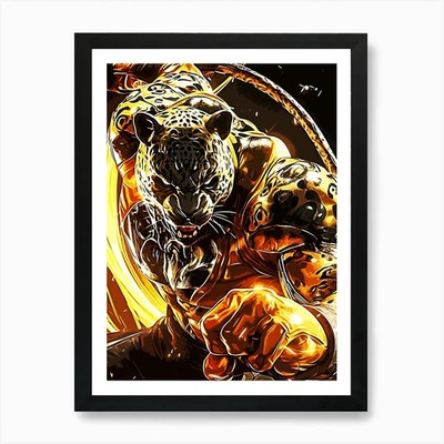 tekken 8 king 1 Kunstdruck gerahmt Wa gerahmt Wandbild Poster Leinwanddruck Bild