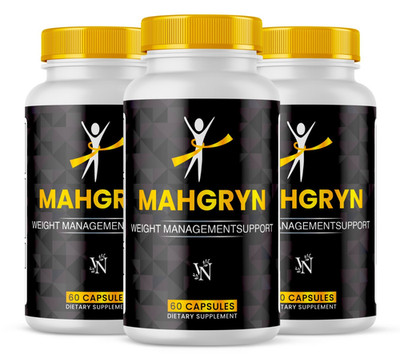 (3 Pack) Mahgryn Advanced Energy & Fitness Formula Vitamin Mahg Ryn 180 Capsules