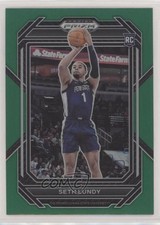 2023-24 Panini Prizm Draft Picks Green Prizm Seth Lundy #46 00jz
