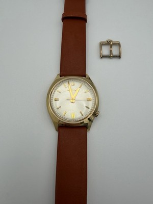 Vintage Bulova Accutron N3 3076 Tuning Fork Watch 2180 10K RGP Working 1973