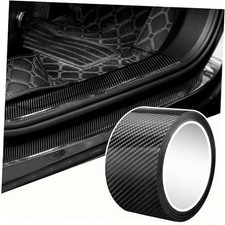 Universal Car Door Edge Guard Door Sill Protector, 2.7In x 33Ft Black