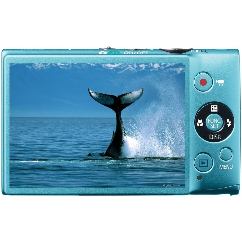 Canon IXUS 125/ IXY 220F/ ELPH 110HS Compact/Micro Single Digital Camera Bule - Image 3 of 4