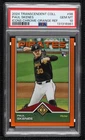 2024 Transcendent Collection Orange Refractor 21/25 Paul Skenes PSA 10 Rookie RC