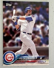 2018 Topps #225 Kyle Schwarber Chicago Cubs