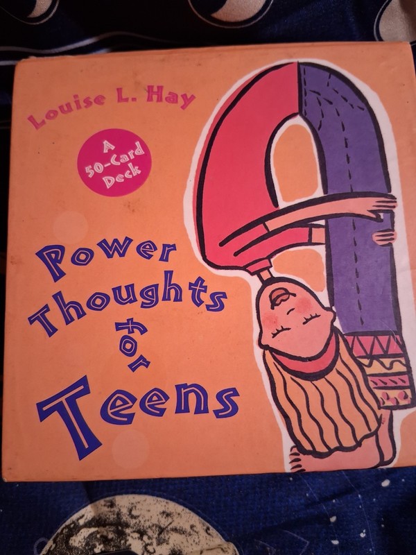 Power Thoughts for Teens   Affirmation Cards by Louise L. Hay NEW Sealed