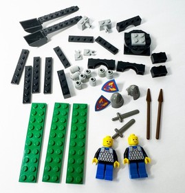 LEGO Castle Dual Defender 1491 - 100% Complete w/ Instructions & Original Bag