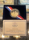 2008 S Bald Eagle Commemorative Proof Clad Half w/ Box & Paper