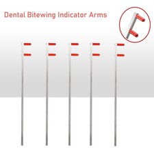 5pcs Dental Bitewing Indicator Arms Dental X-Ray Sensor Holder Style Red