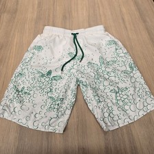Vilebrequin Mens Moorea Bubbles Print Swim Trunks Large MSRP 250