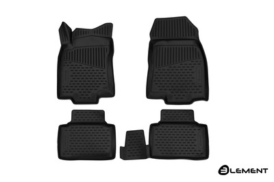 Passgenaue 3D Fußmatten für  RENAULT Koleos, 2017->,4tlg.