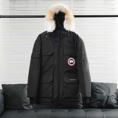 PL Canada Goose 08 Expedition Parka Black Down Jacket | Men s