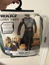 Adult Men's Medium 29-30 Star Wars The Book Of Boba Fett Halloween Costume