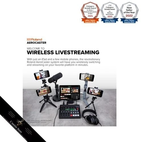 Roland Roland Aero Caster VRC-01 Full-Scale Recording und Live Distribution sind - Bild 3 von 4