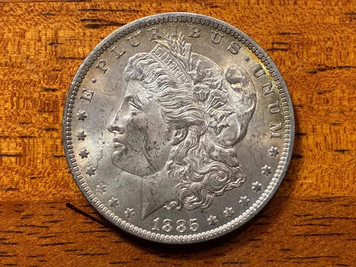 1885 O Morgan Silver Dollar - GOOD CONDITION - SHOULD POLISH UP NICELY