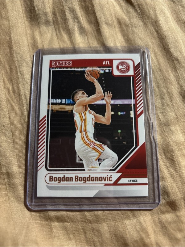 2024-25 Panini Donruss Bogdan Bogdannocić #88 Atlanta Hawks (I)