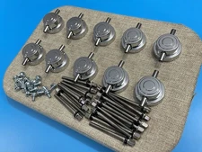 DW Collectors Series Snare Drum Lug Set True Pitch 50 10 Lugs and Tension Rods