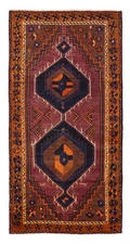 4'6" x 8'11" Vintage Hand Knotted Area Rug Traditional Oriental Wool Carpet
