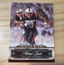 Playoff Michael Bush Oakland Raiders Football 2007 Prestige Rookie Card #157. rookie card picture