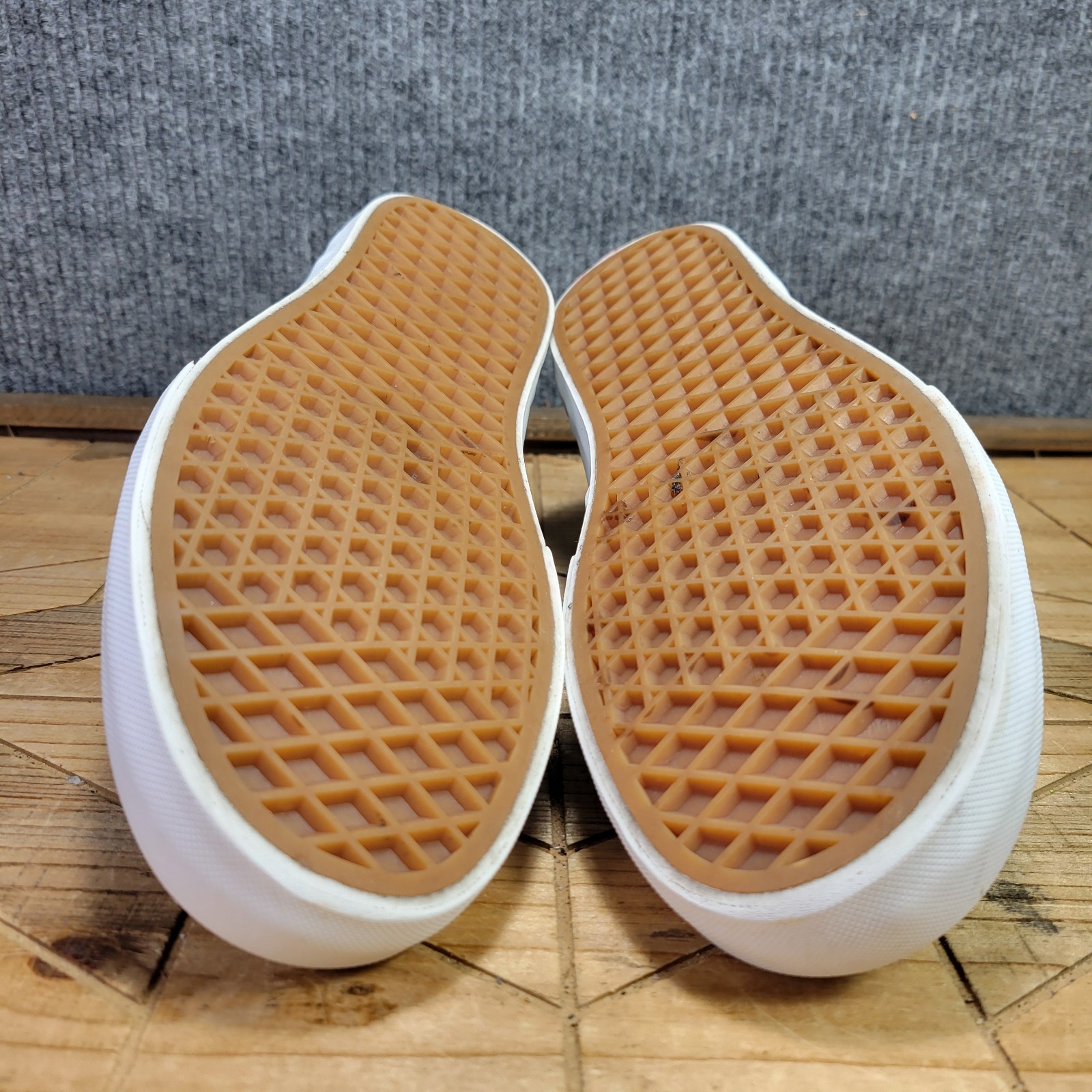 Vans Asher Deluxe 721356 Mens US 8.5 Shoes Core Black Leather Slip On Sneakers thumbnail 9