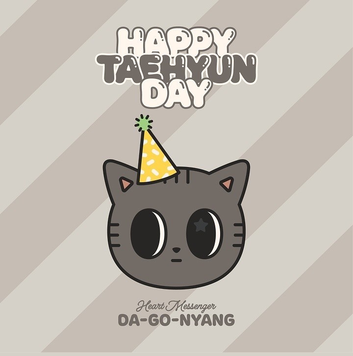 TXT [ HAPPY 태현 TAEHYUN DAY ] Heart Messenger : DA-GO-NYANG