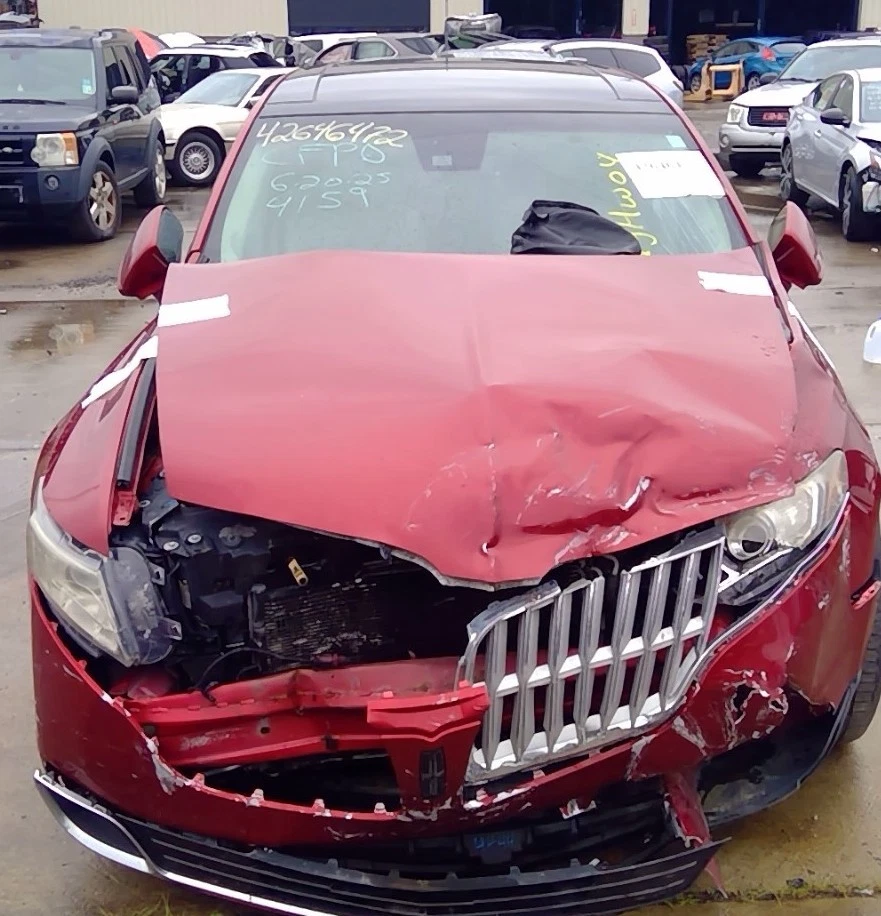 10 11 2012 Lincoln MKT pasajero derecho diestro parasol en color tostado con iluminación Foto 2 de 4
