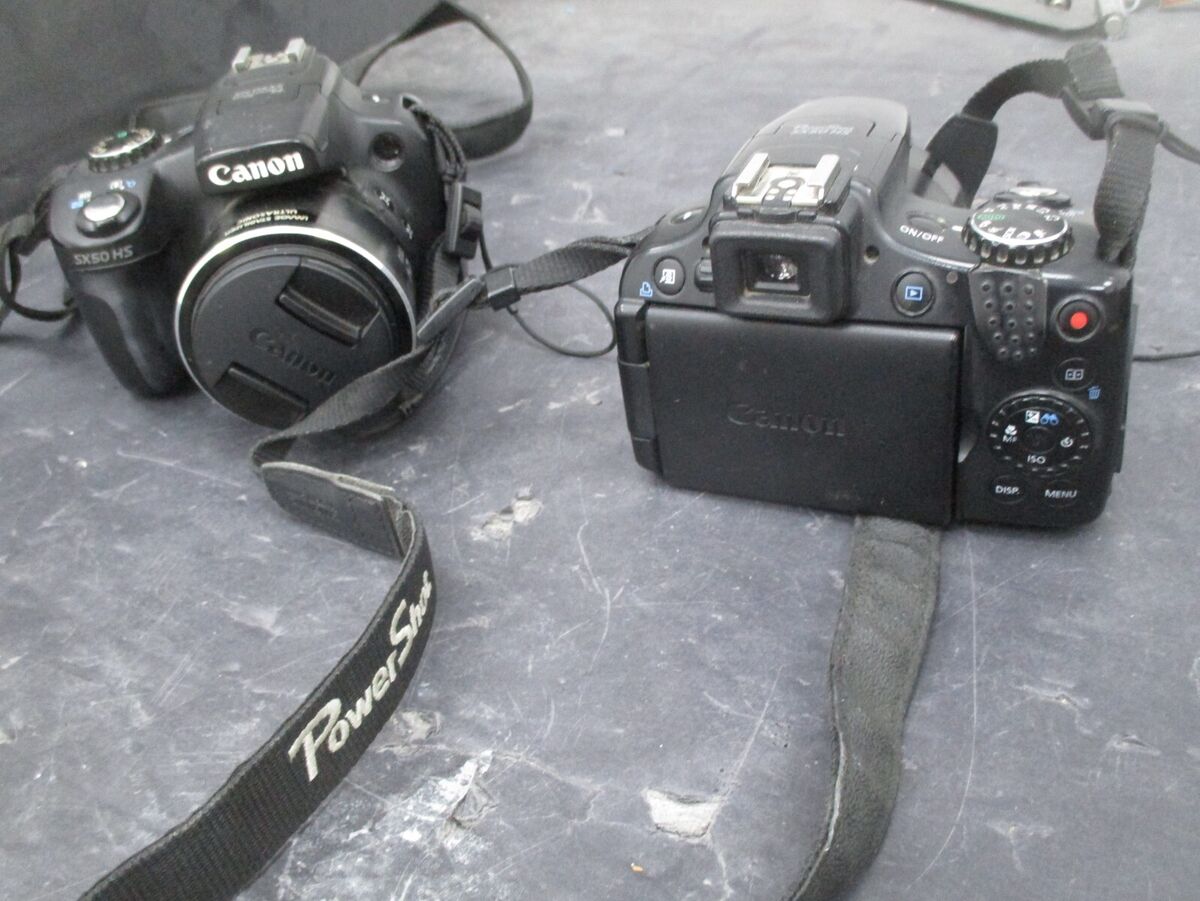 LOT OF 2 Canon PC1817 PowerShot SX50 HS Digital Camera As-is LOT OF 2 Canon PC1817 PowerShot SX50 HS Digital Camera As-is
