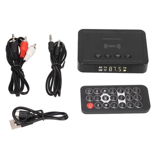 3.5mm NFC Bluetooth 5.0 Empfänger AUX Cinch Buchse Hifi Wireless Audio Adapter - Bild 5 von 11