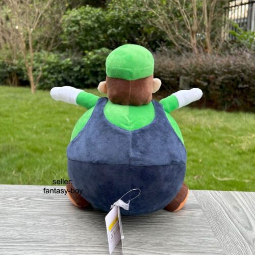 2pc Luigi & Mario Balloon Super Mario Bros Wonder Plush Cuddly Stuffed Toys Doll - Picture 12 of 12