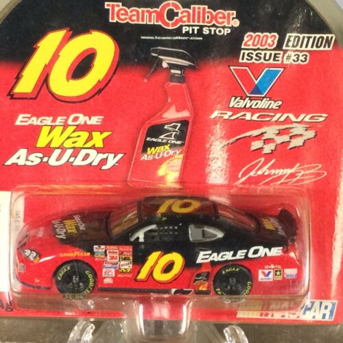 Johnny Benson #10 Eagle One Wax 1:64 Scale NASCAR 2003 Team Caliber Issue #33 - Picture 2 of 3
