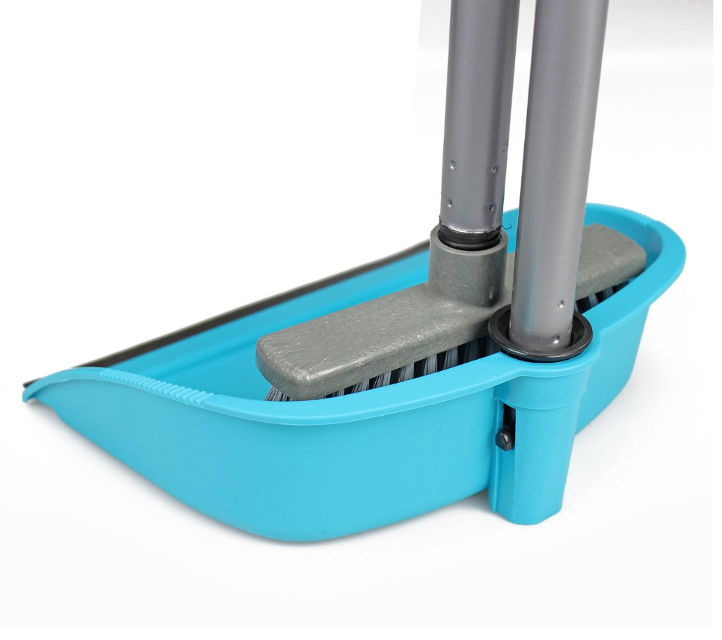 Apex Klapp-Kehrgarnitur - Handfeger Mit Schaufel Ergonomisch