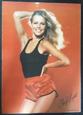 Cheryl Ladd Pro Arts poster - Charlie's Angels red shorts pose