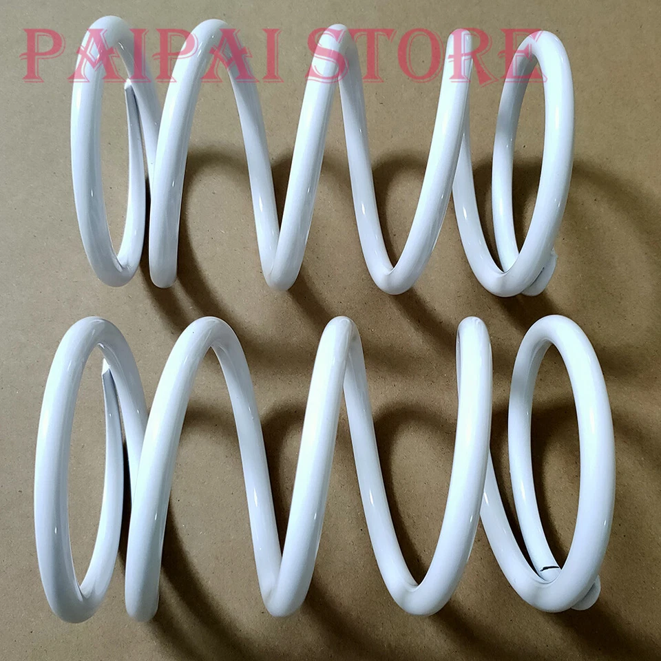 For Polaris RZR 7043986-293 White 7 inches Front Shock Suspension Spring  2-PACK - Image 2 of 4