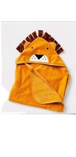New Kids Pillowfort Orange Lion Hooded Towel