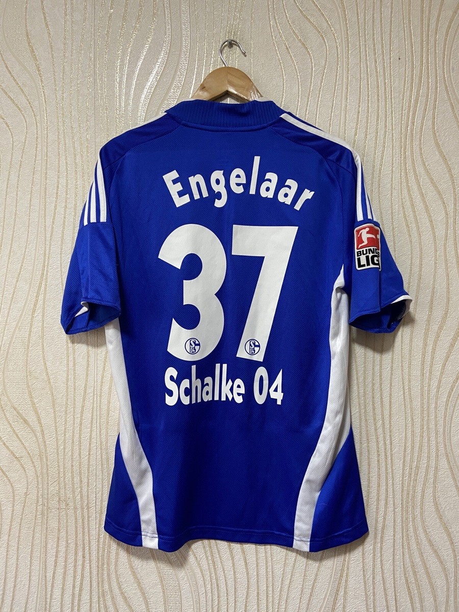 SCHALKE 2008 2010 HOME FOOTBALL SHIRT SOCCER JERSEY ADIDAS SCHALKE 2008 2010 HOME FOOTBALL SHIRT SOCCER JERSEY ADIDAS