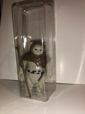 Vintage Kenner Star Wars Figur Chief Chirpa 1982 mit Original Zubehör