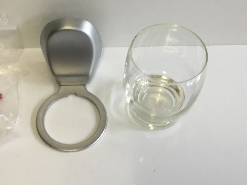 Support à Papier, en Verre, Poignée, Porte-Savon, Ensemble, Noble Mat, 7 Pièce - Photo 2/4
