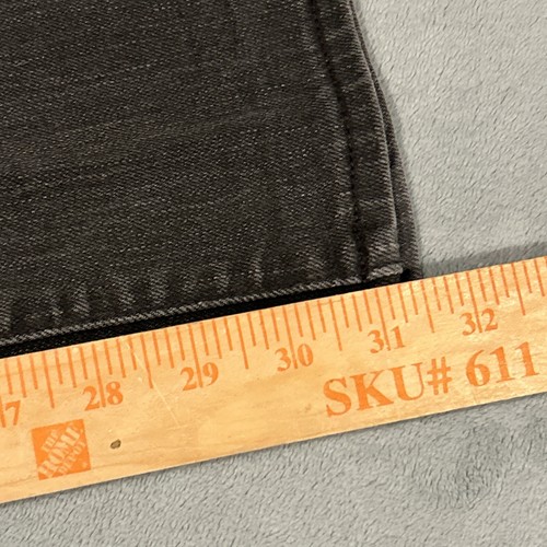 Volcom Jeans Vorta Straight Fit Mens sz 30 Grunge Goth Relaxed Skater Dark Gray - Picture 10 of 15