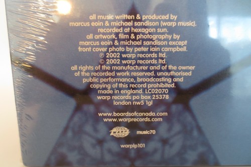 BOARDS OF CANADA GEOGADDI 2002 ORIGINAL 180G VINYL 3 LP 1ST PRESSING NEW SEALED - Picture 8 of 12
