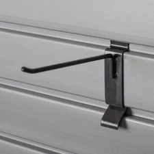 HandiSOLUTIONS® Slatwall Graphite  Snap Hook (10 Pack)