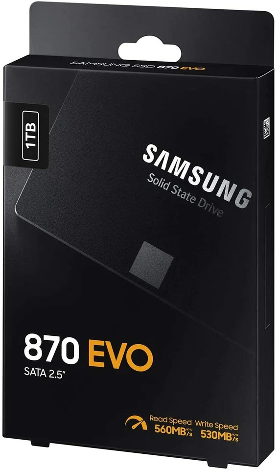 Samsung 870 EVO/QVO SSD | 2TB 1TB 500GB 250GB | SATA3 2.5" Internal Drive | Fast - Image 4 of 4