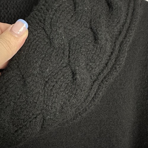 Elena Solano Merinowolle Pullover Damen 1X Trichterkragen Langarm - Bild 4 von 7