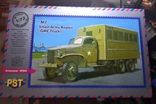 PST 1/72 GMC CCKW M7 Small Arms Repair WW2 Workshop Utility Cargo Truck US Army