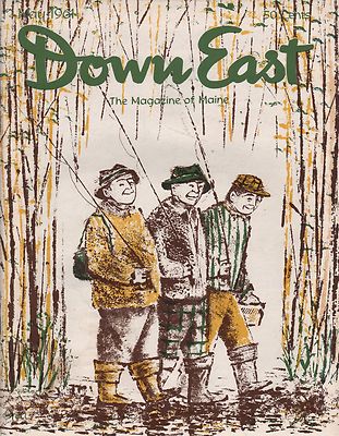 Down East Maine Magazine 1961 May Shad Fishing On Kennebec/Mining Boom/Guilford