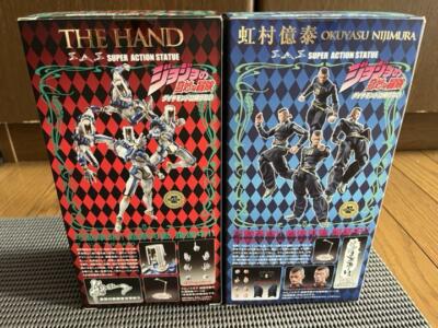 YOKOHAMA フィギュアセット Super Action Statue Okuyasu Nijimura The Hand Figure JoJo's