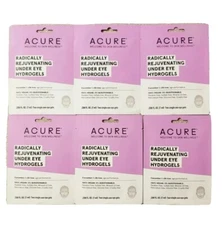 Acure - Under Eye Mask - Radically Rejuvenating Hydrogel - Set of 6