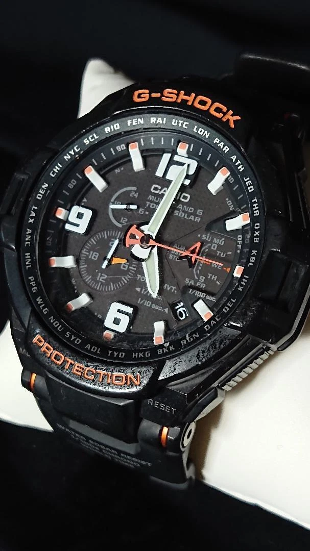 CASIO G-SHOCK gravity master BK&OR GW-4000-1AJF operation goods | eBay