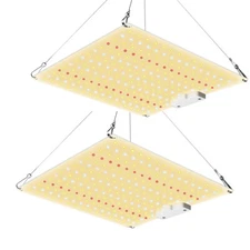 2PCS 1000W Watt LED Grow Light Lamp for Hydroponics Veg Flower Indoor Plants